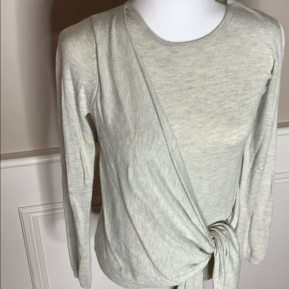 A New Day Crossover Tie Front Sweater - Picture 2 of 6